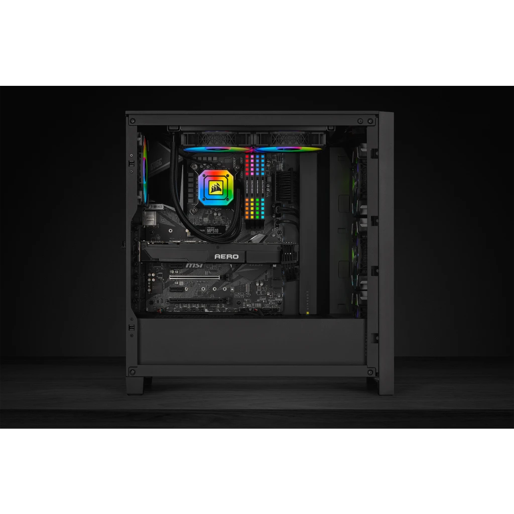 Corsair iCUE H115i RGB ELITE - Black - CPU-Wasserkühlung - Max 31 dBA