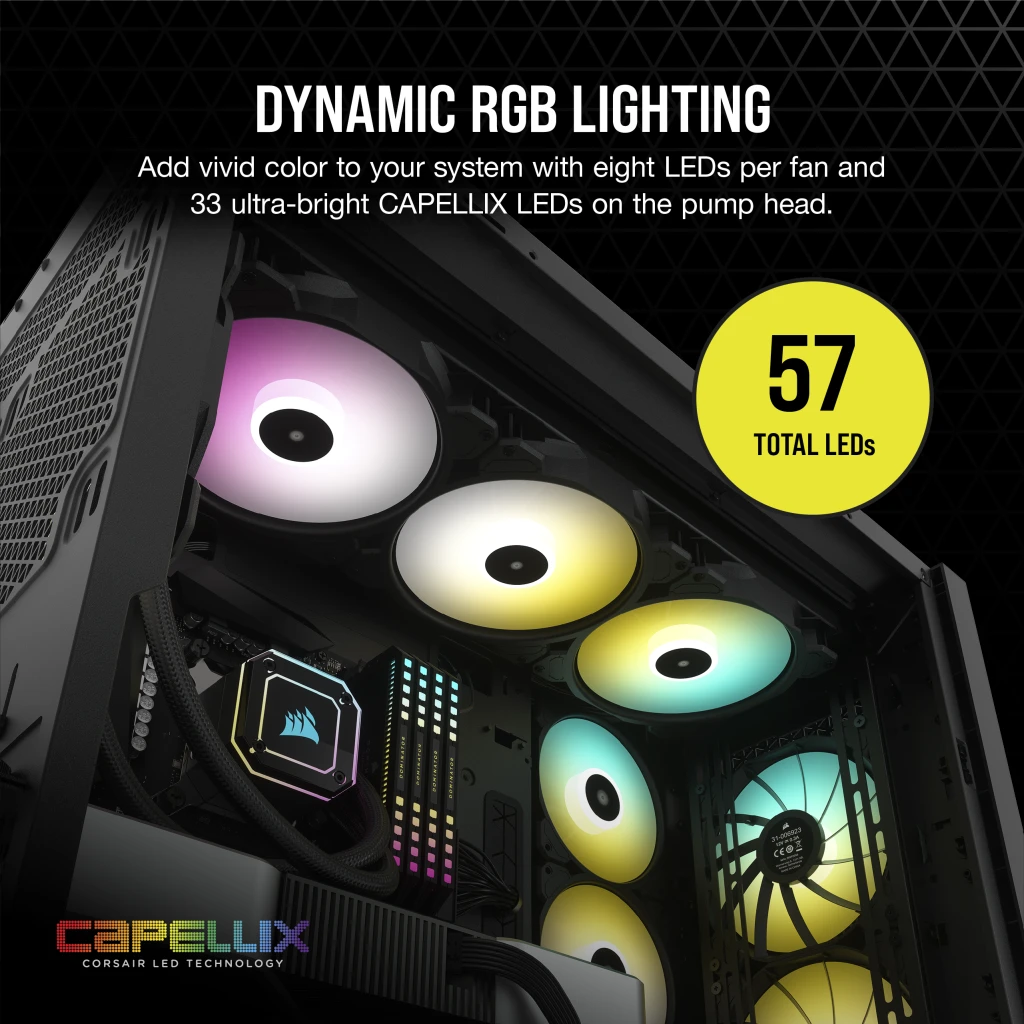 iCUE H170i ELITE CAPELLIX Liquid CPU Cooler