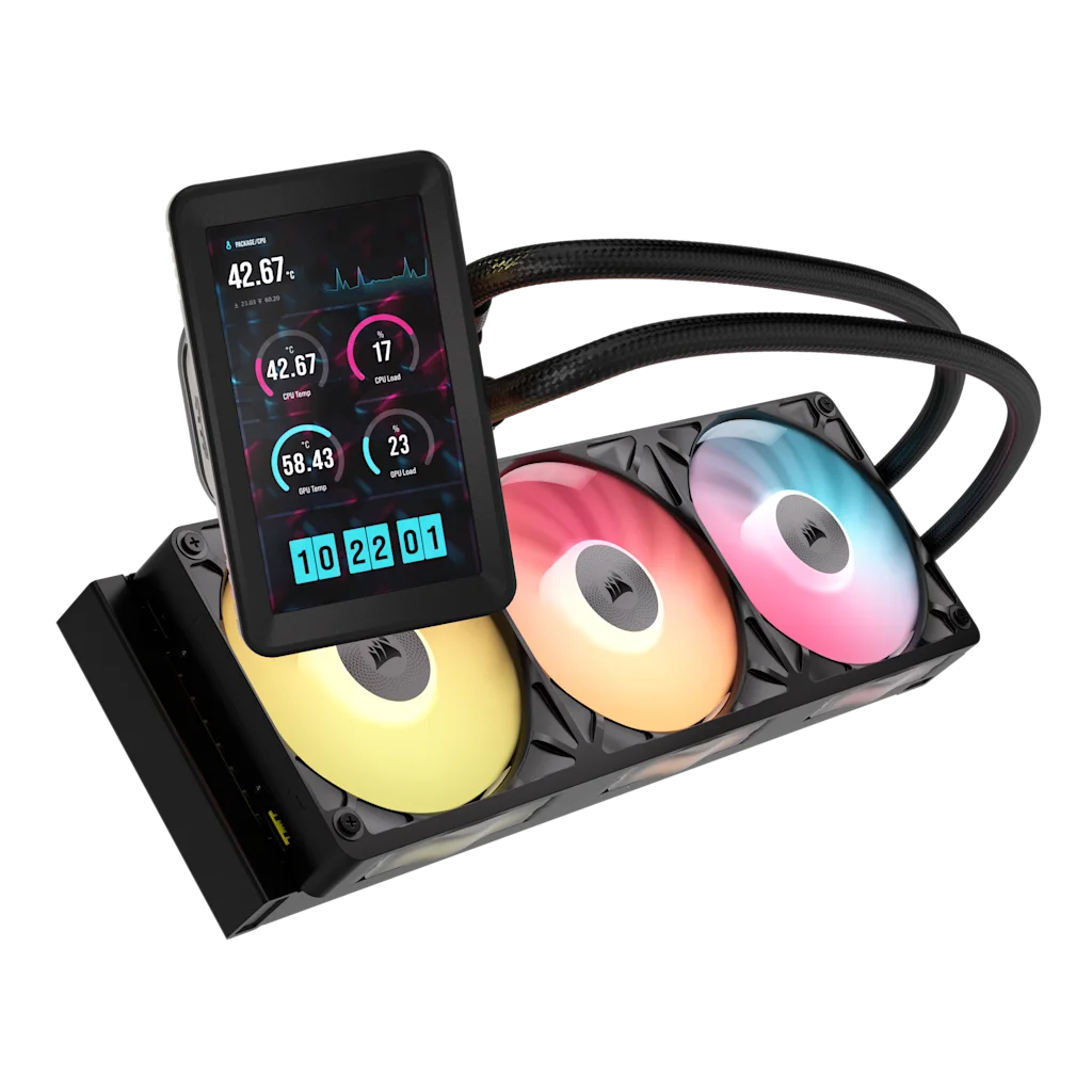 iCUE LINK TITAN II 360 RX LCD AIO Liquid CPU Cooler