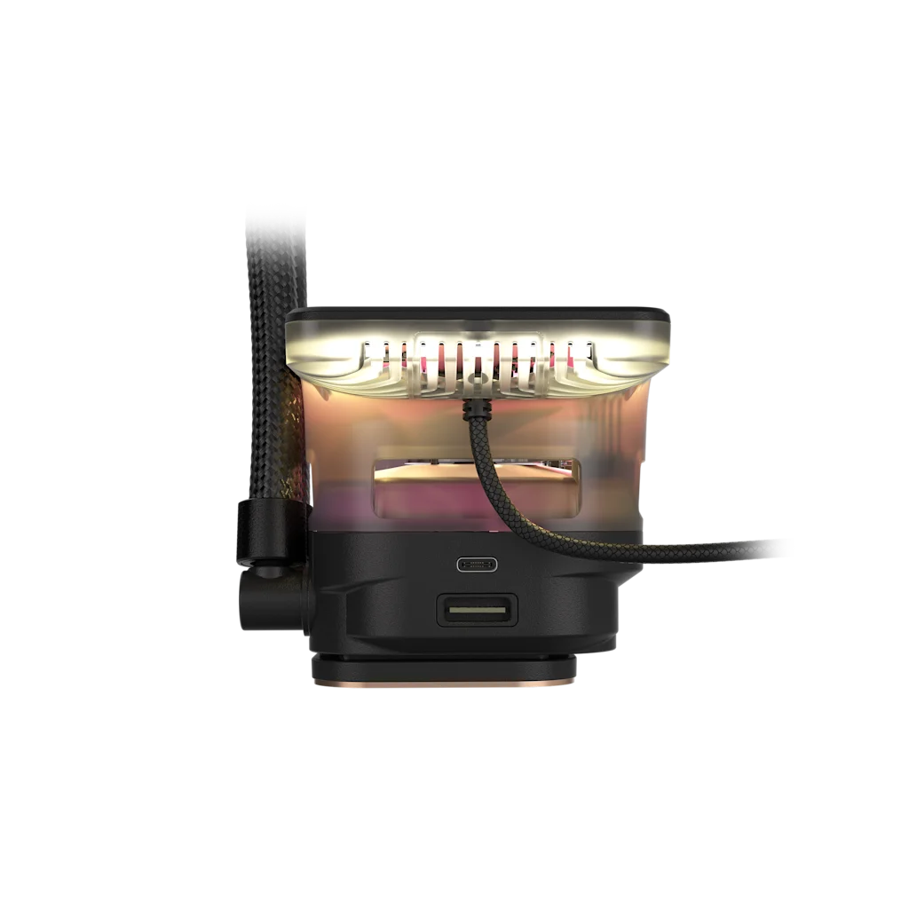 Detalle adicional del CORSAIR iCUE LINK TITAN II LCD