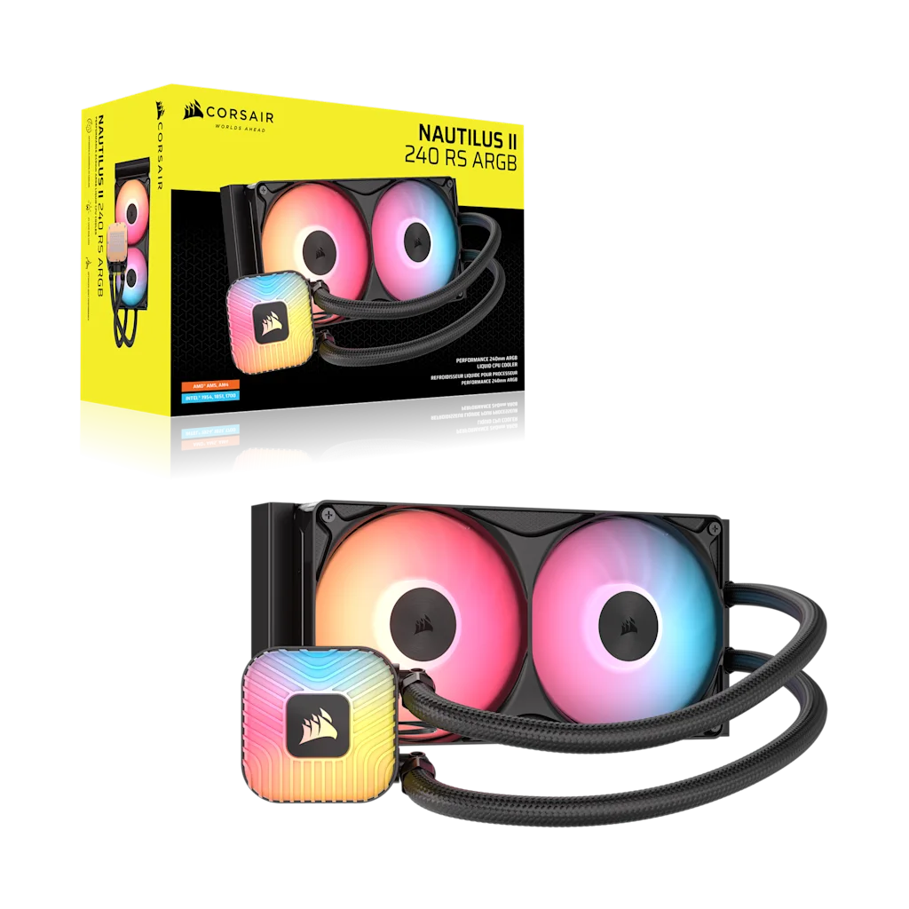 NAUTILUS II 240 RS ARGB CPU Cooler | CORSAIR