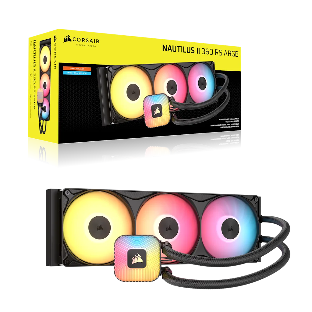 NAUTILUS II 360 RS ARGB CPU Cooler | CORSAIR