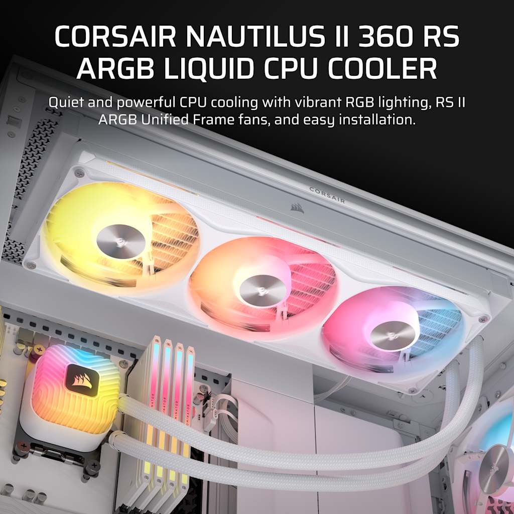 NAUTILUS II 360 RS ARGB CPU Cooler | CORSAIR