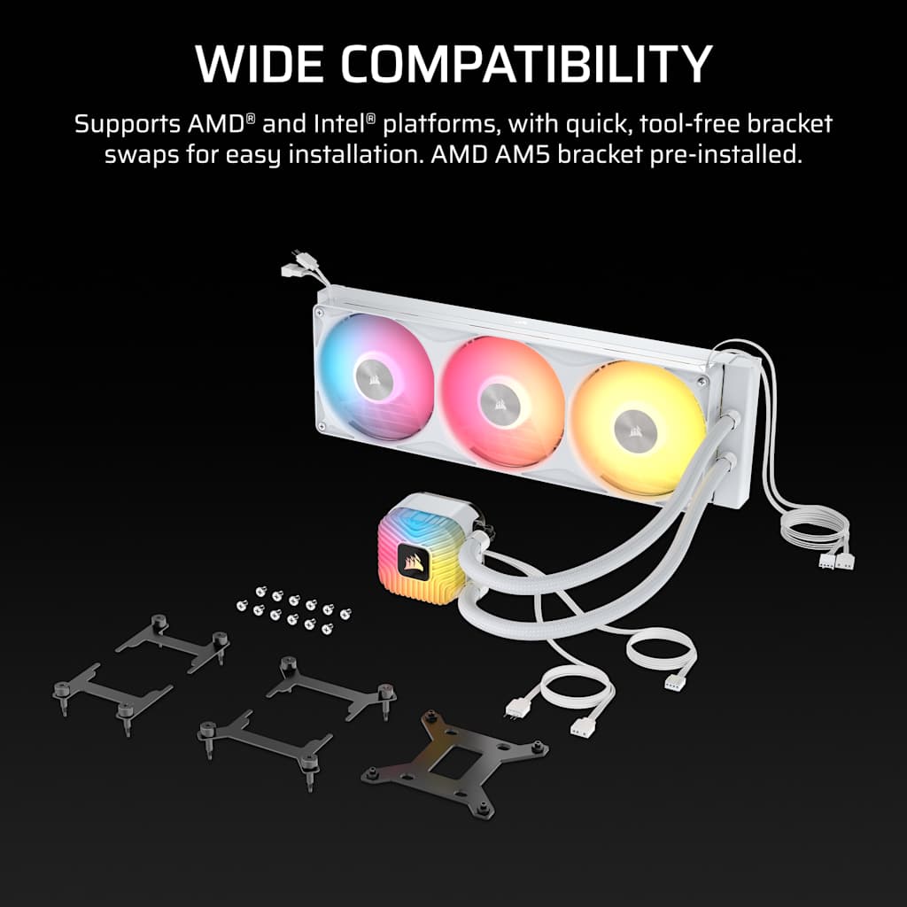 NAUTILUS II 360 RS ARGB CPU Cooler | CORSAIR