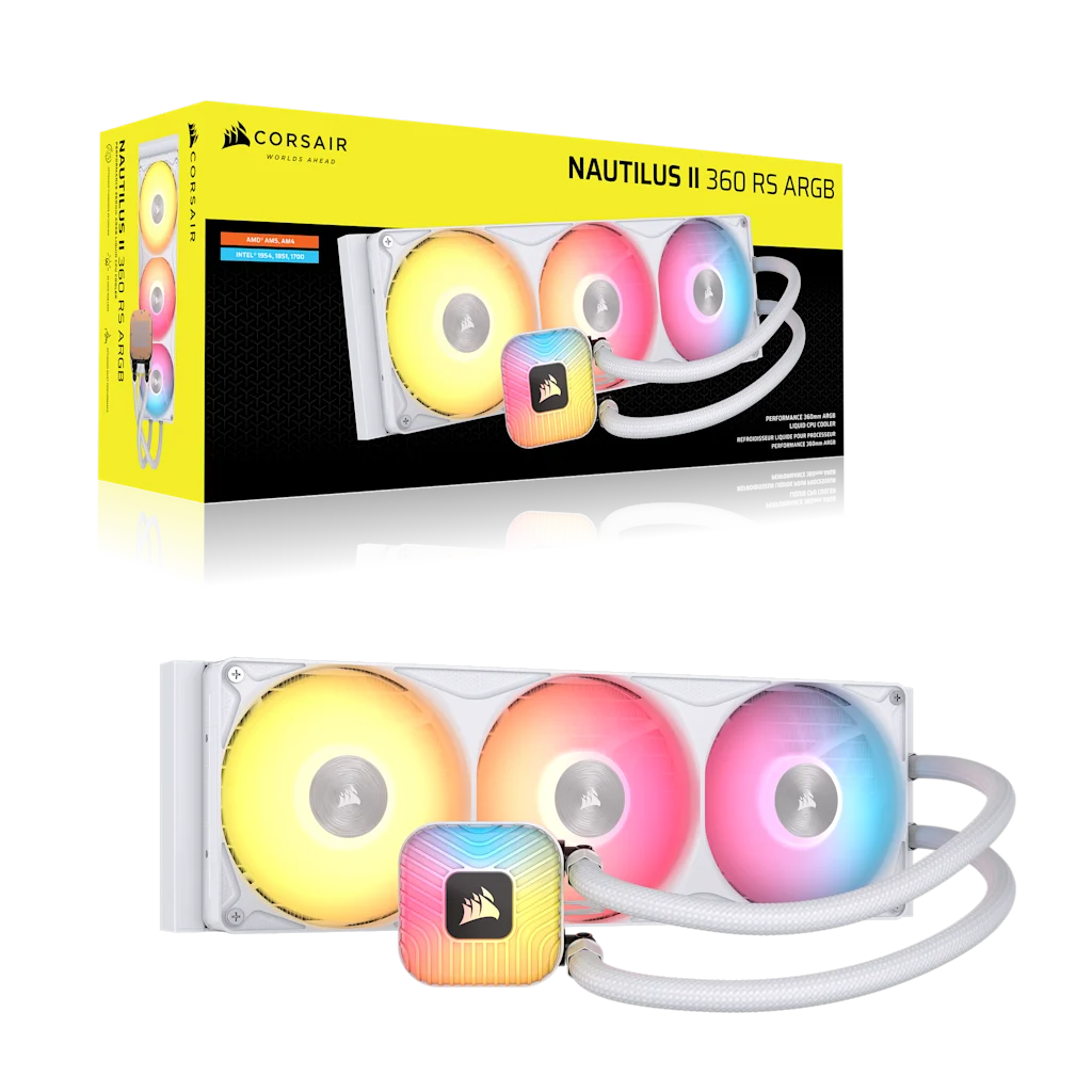 NAUTILUS II 360 RS ARGB CPU Cooler | CORSAIR
