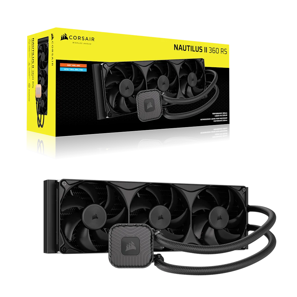 Corsair NAUTILUS II 360 RS Liquid CPU Cooler thumbnail 7