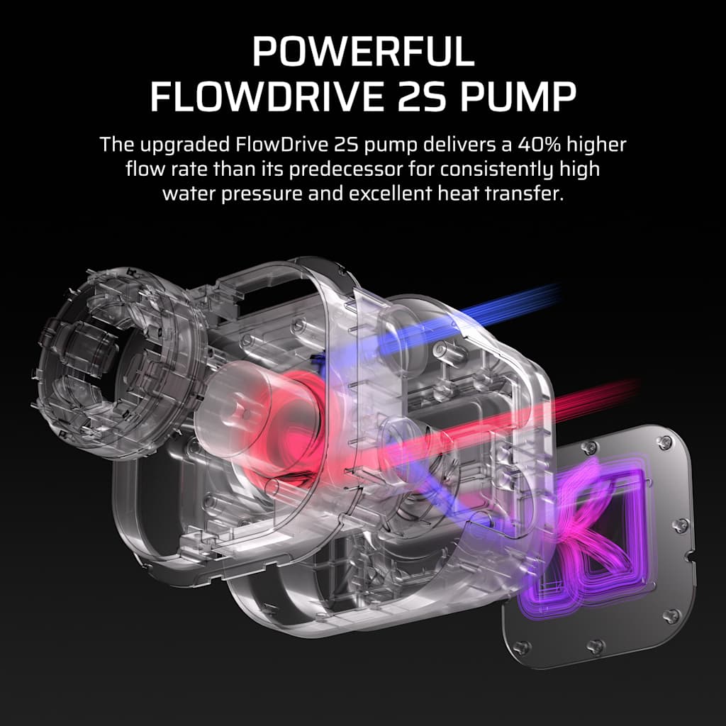 Corsair NAUTILUS 360 RS ARGB AIO Liquid CPU Cooler thumbnail 3