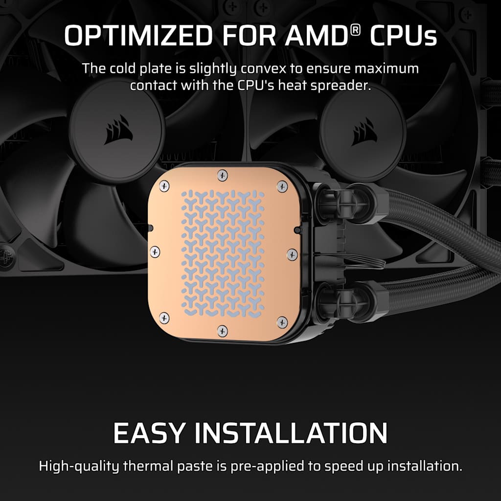 Corsair NAUTILUS 360 RS AIO Liquid CPU Cooler thumbnail 4