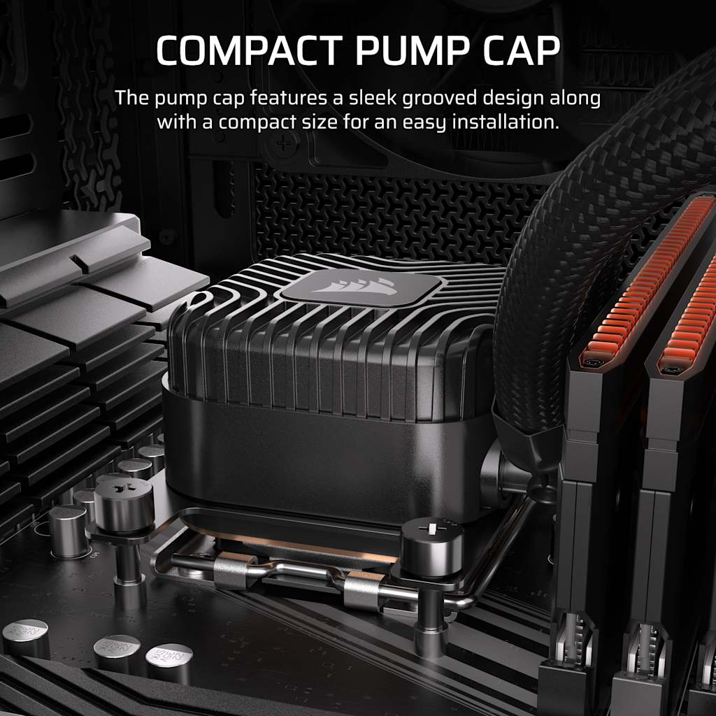 Corsair NAUTILUS 360 RS AIO Liquid CPU Cooler thumbnail 5