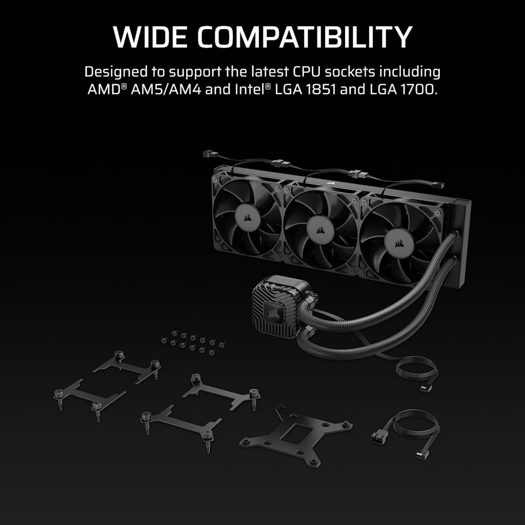 Corsair NAUTILUS 360 RS AIO Liquid CPU Cooler thumbnail 8
