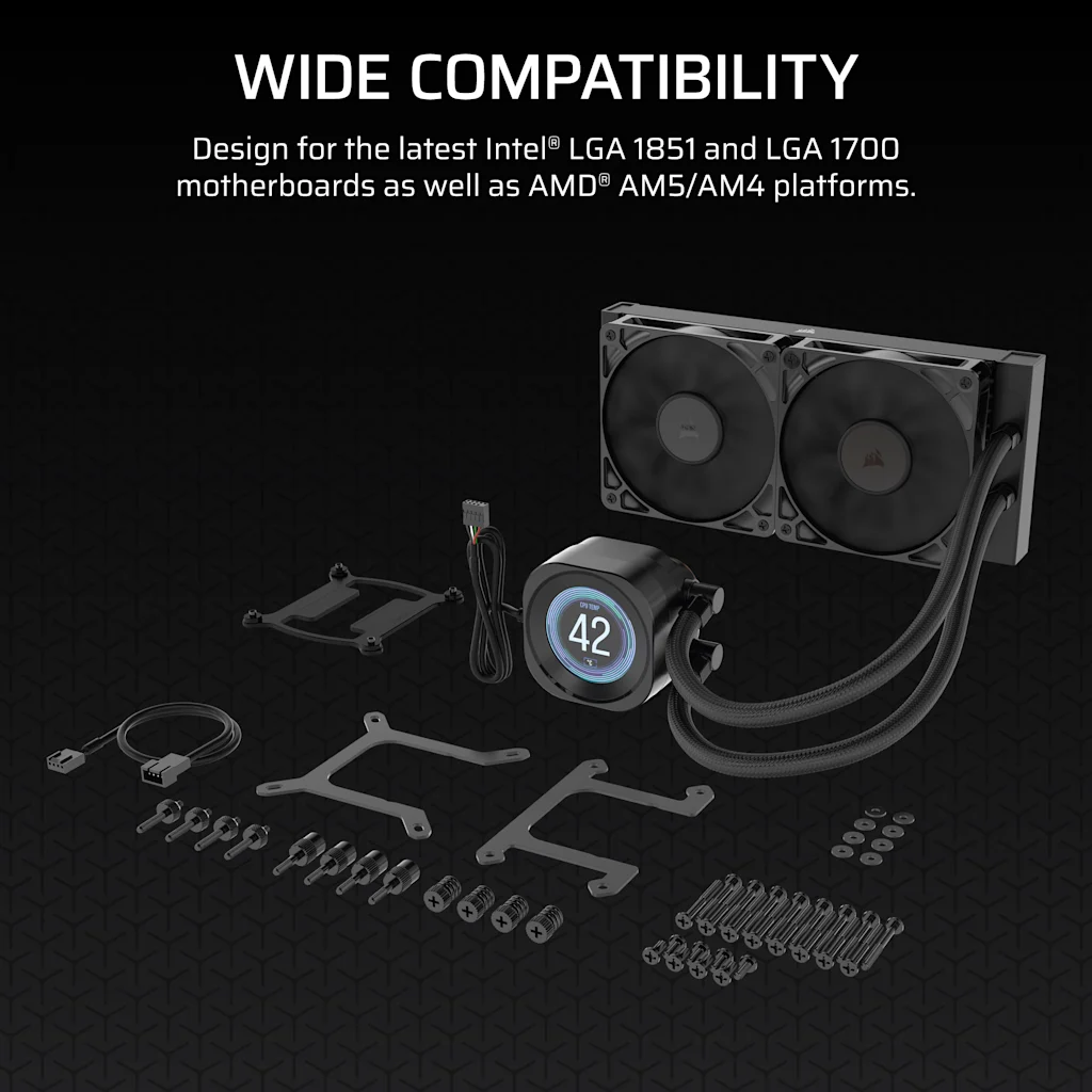 NAUTILUS 240 RS LCD Liquid CPU Cooler
