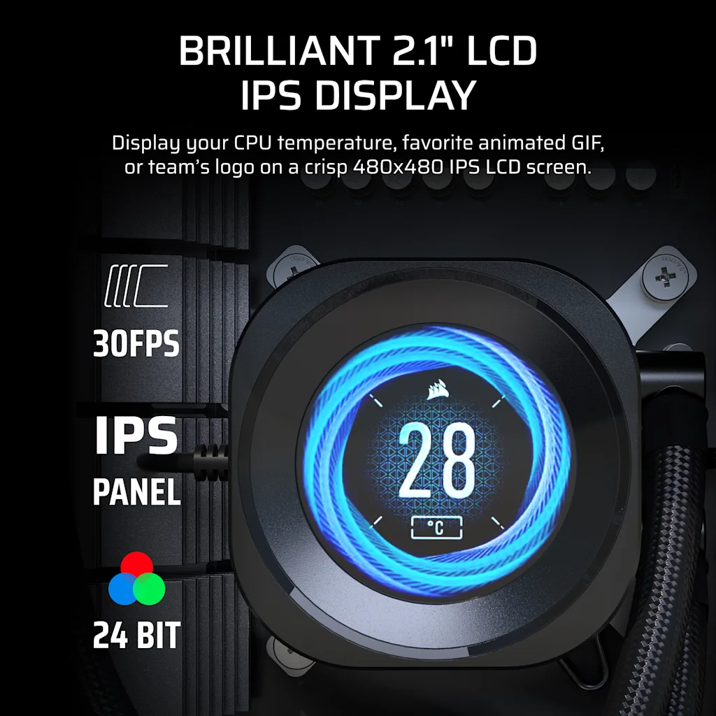 NAUTILUS 360 RS LCD Liquid CPU Cooler