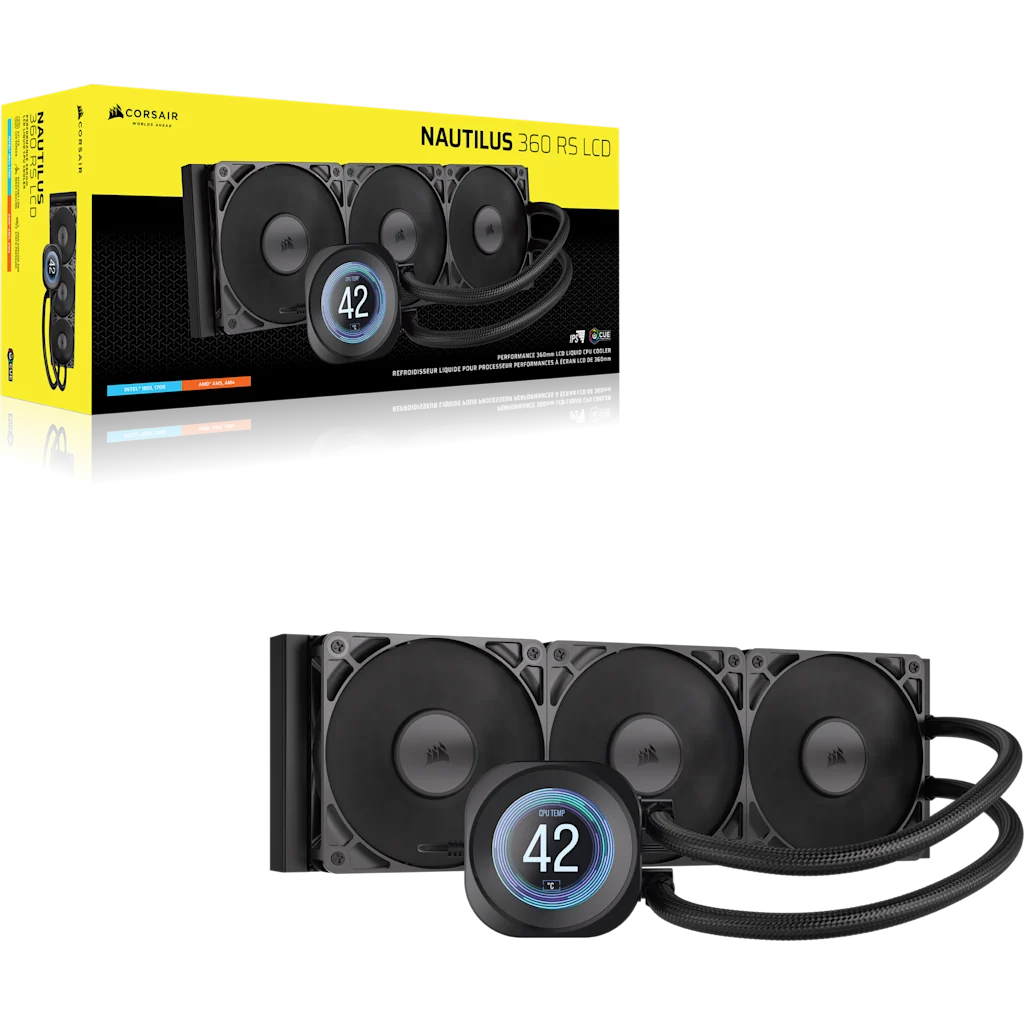 NAUTILUS 360 RS LCD 水冷式 CPU クーラー