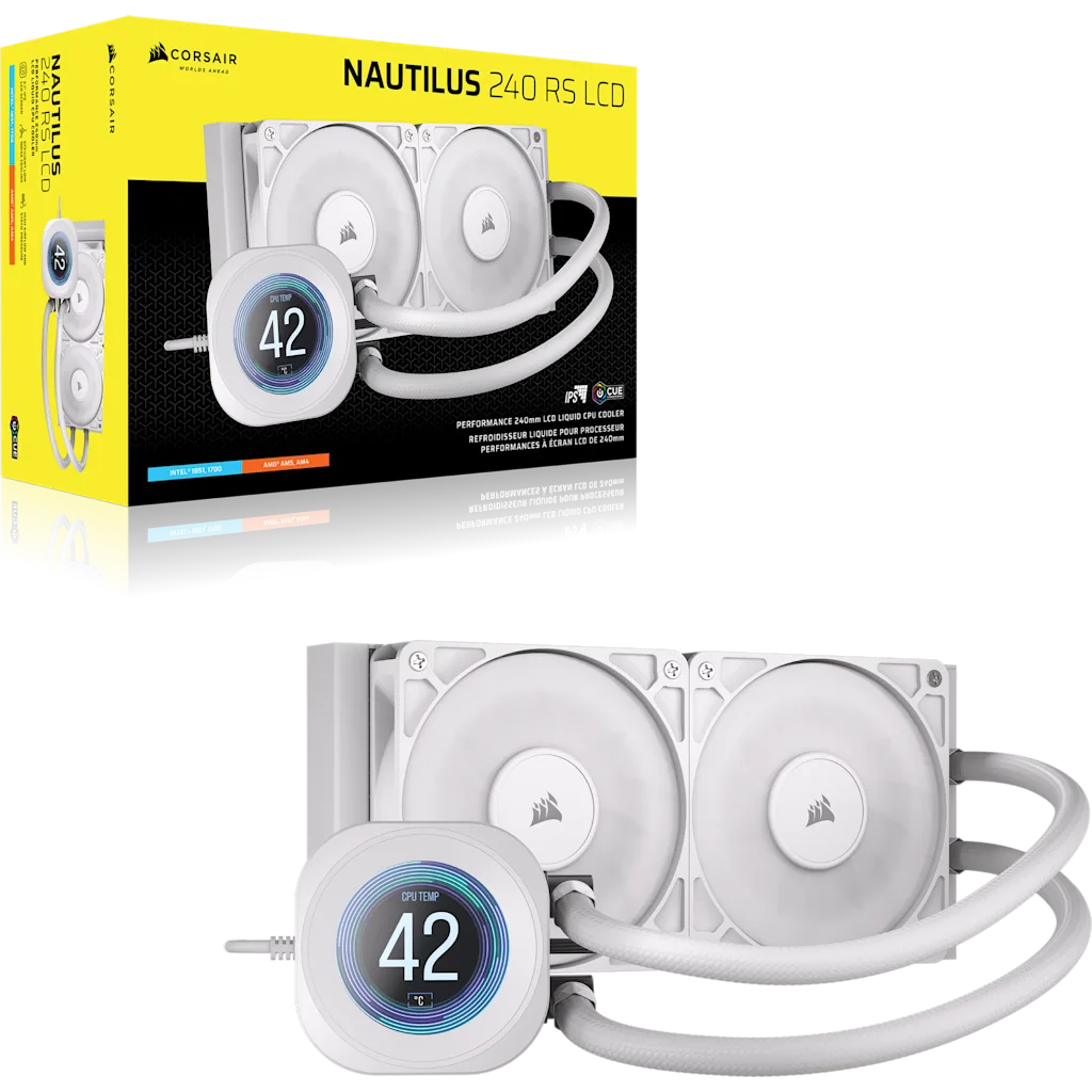 CORSAIR NAUTILUS 240 RS ARGB 水冷式CPUクーラー NAUTILUS 240 RS ARGB Liquid CPU Cooler
