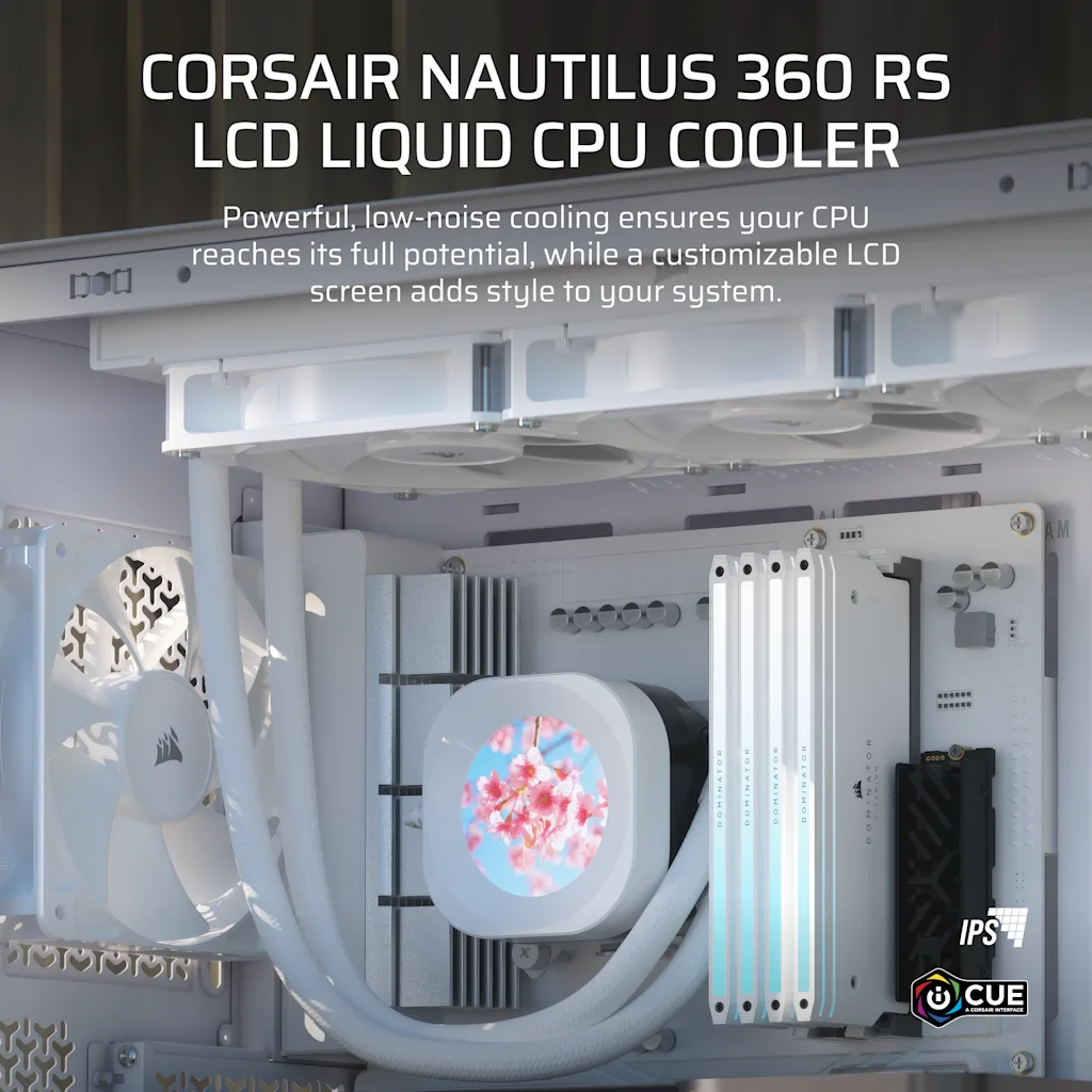CORSAIR NAUTILUS 360 RS 簡易水冷式CPUクーラー NAUTILUS 360 RS ARGB Liquid CPU Cooler