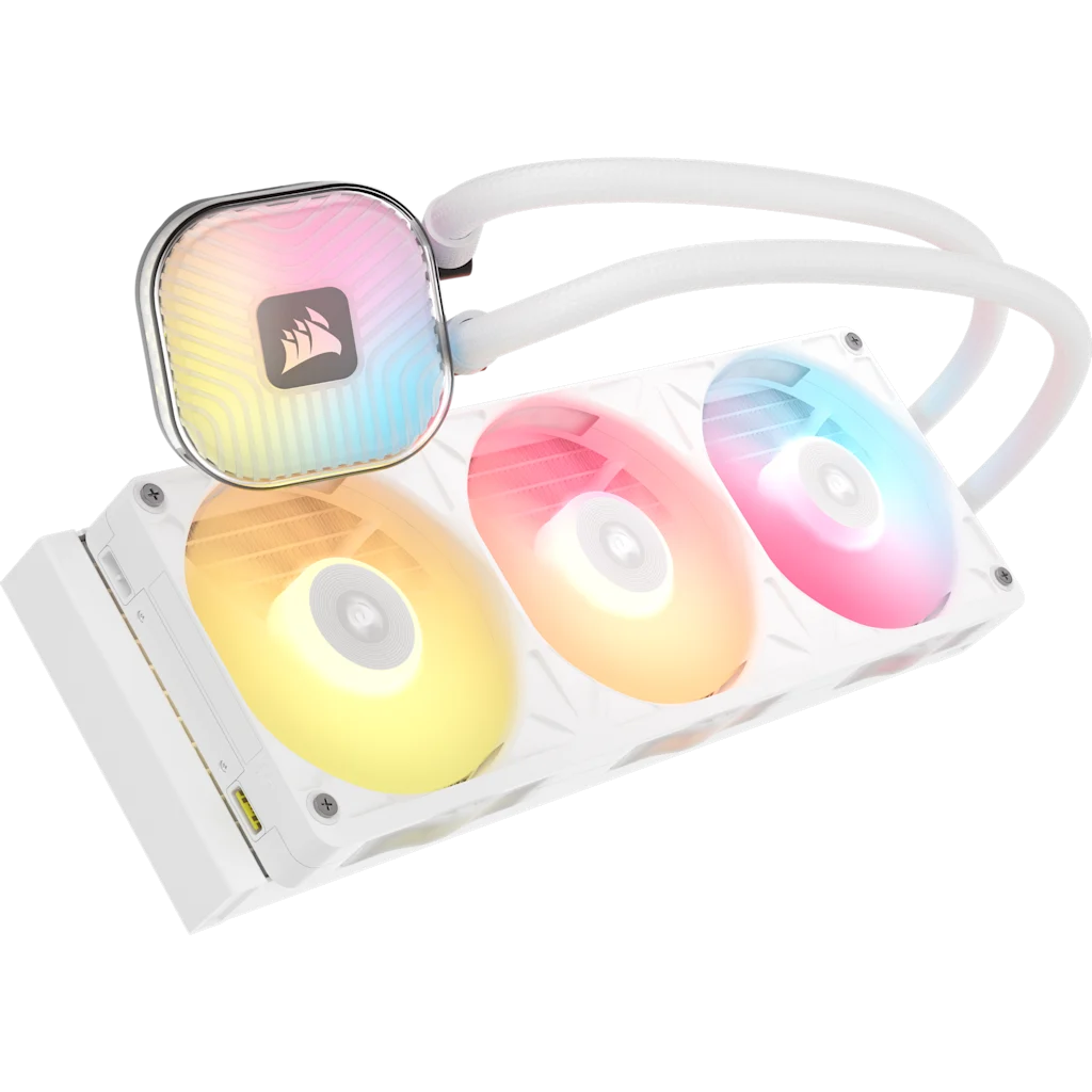 iCUE LINK TITAN II 360 RX RGB AIO Liquid CPU Cooler - White