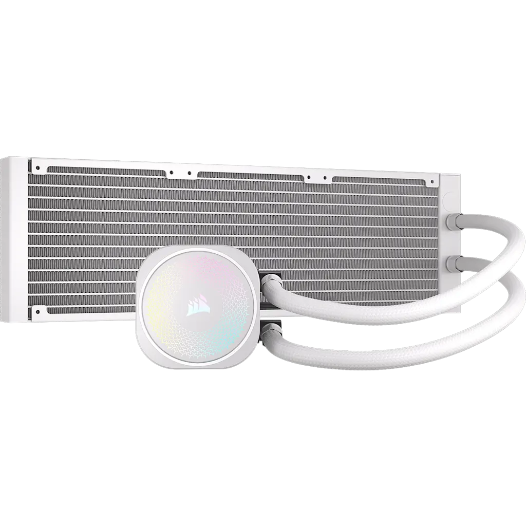 コルセア　ノーチラス 水冷式CPUクーラー CW-9060095-WW NAUTILUS 360 RS ARGB 水冷式 CPU クーラー - ホワイト