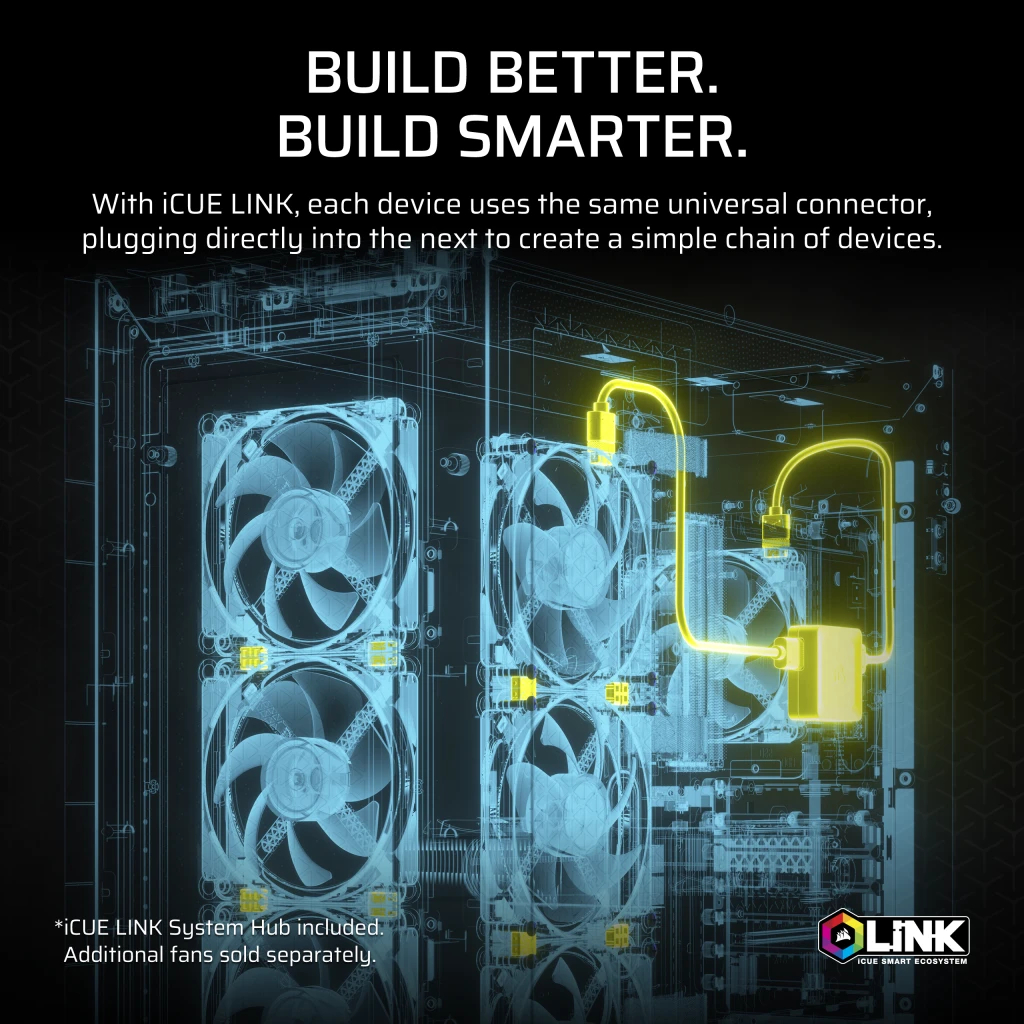 CORSAIR iCUE LINK TITAN 360 RX Liquid CPU Cooler with RGB