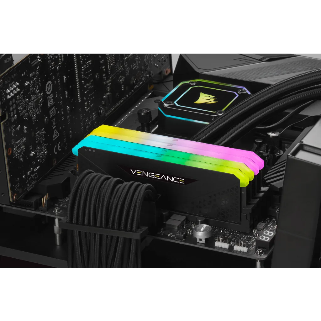 VENGEANCE® RGB Memory 3200MHz 32GB Kit DDR4 DRAM (2 16GB) x RS C16