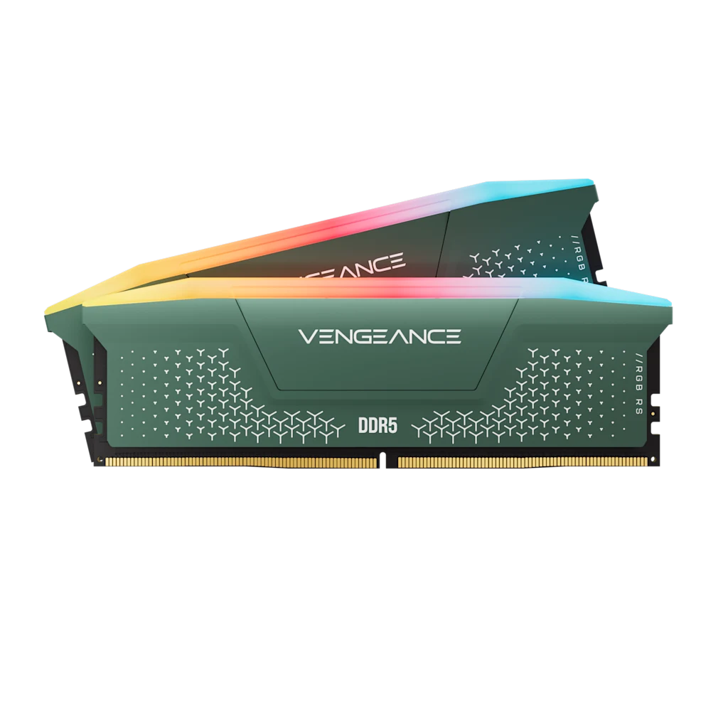 VENGEANCE® RGB RS 32GB (2 x 32GB) DDR5 DRAM Up To 6000MT/s CL38