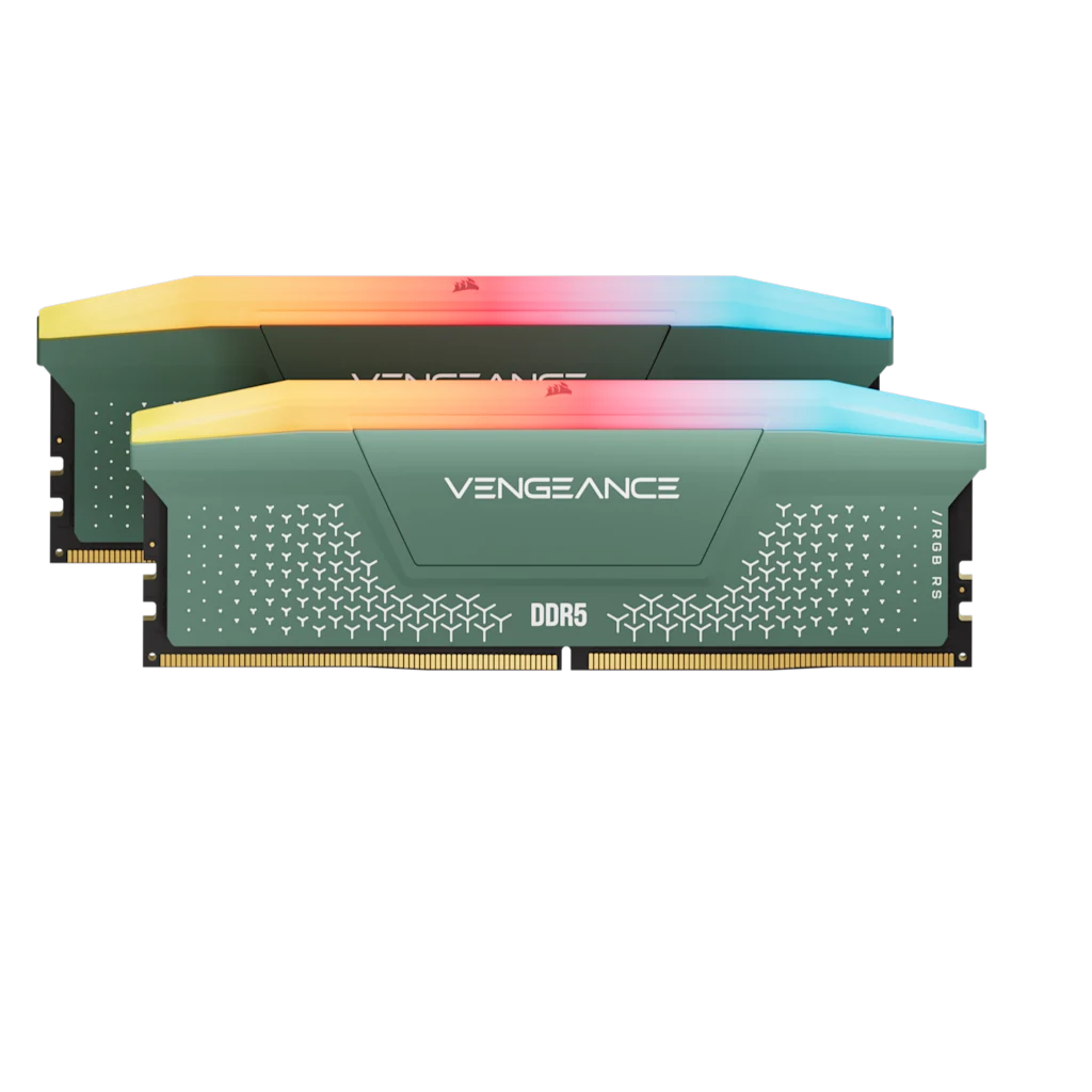 VENGEANCE® RGB RS 32GB (2 x 32GB) DDR5 DRAM Up To 6000MT/s CL38