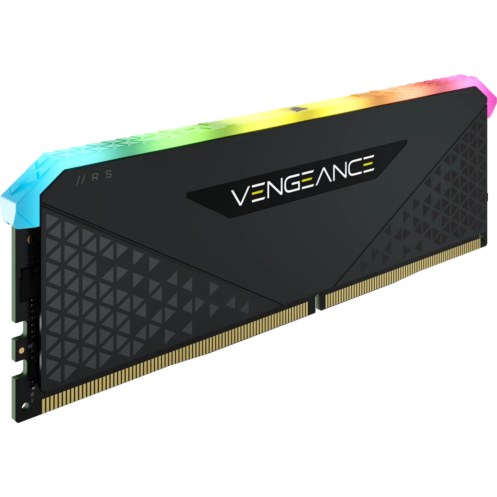 CORSAIR Vengeance RGB RS 16GB (2 x 8GB) 288-Pin PC RAM DDR4 3200 (PC4  25600) Desktop Memory Model CMG16GX4M2E3200C16 