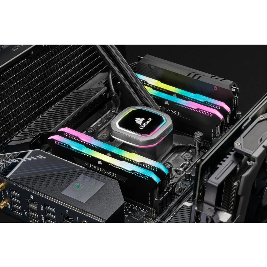 VENGEANCE RGB PRO SL 16GB (2x8GB) DDR4 DRAM 3200MHz C16 Memory Kit