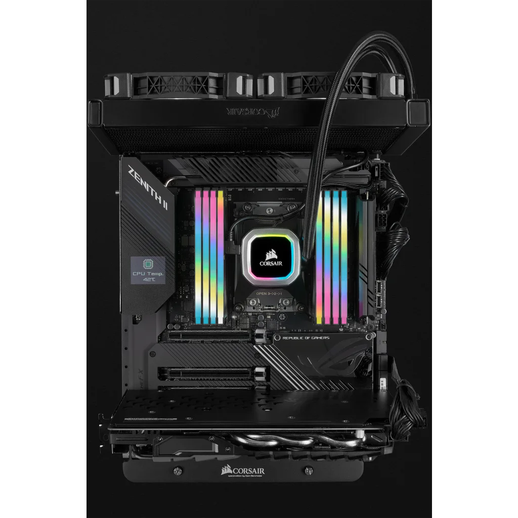 VENGEANCE RGB PRO SL 256GB (8 x 32GB) DDR4 DRAM 3200MHz C16 Memory