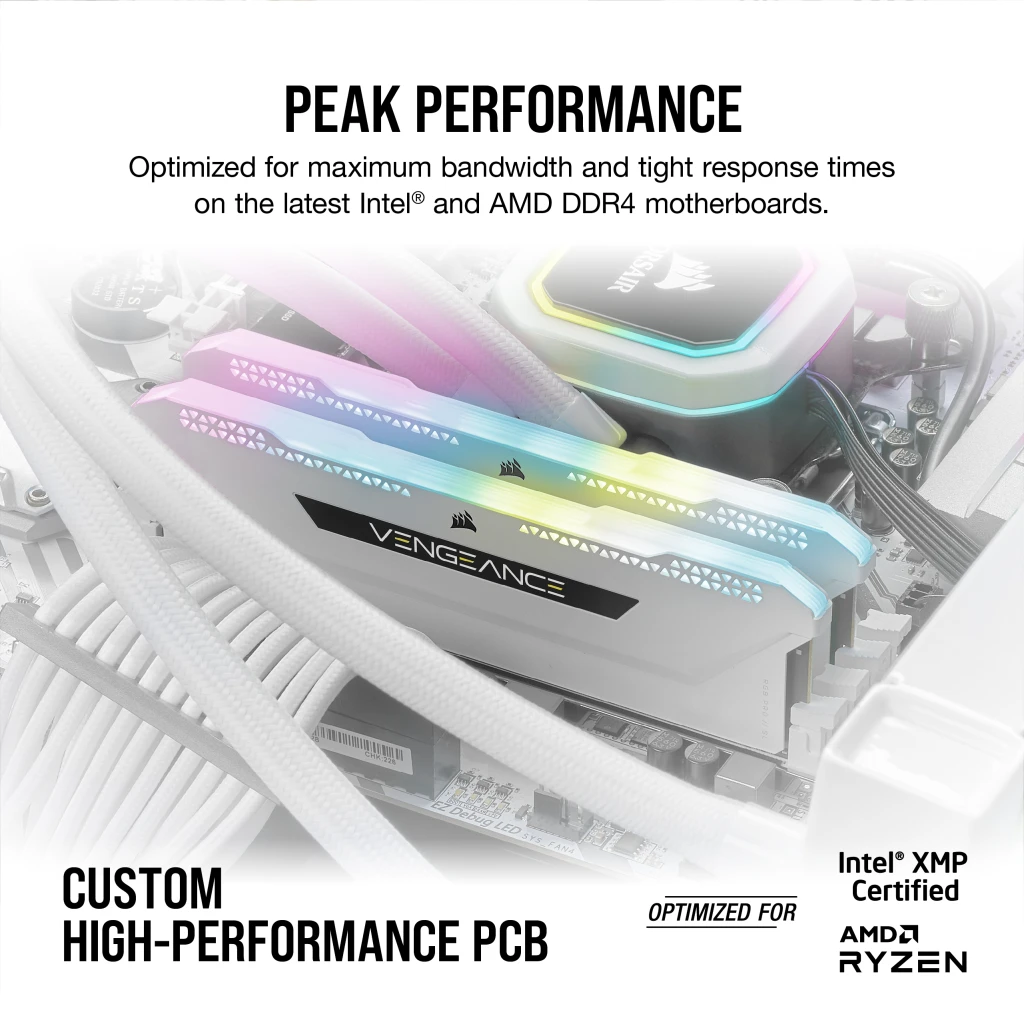 VENGEANCE RGB PRO SL 64GB (4 x 16GB) DDR4 DRAM 3600MHz C18