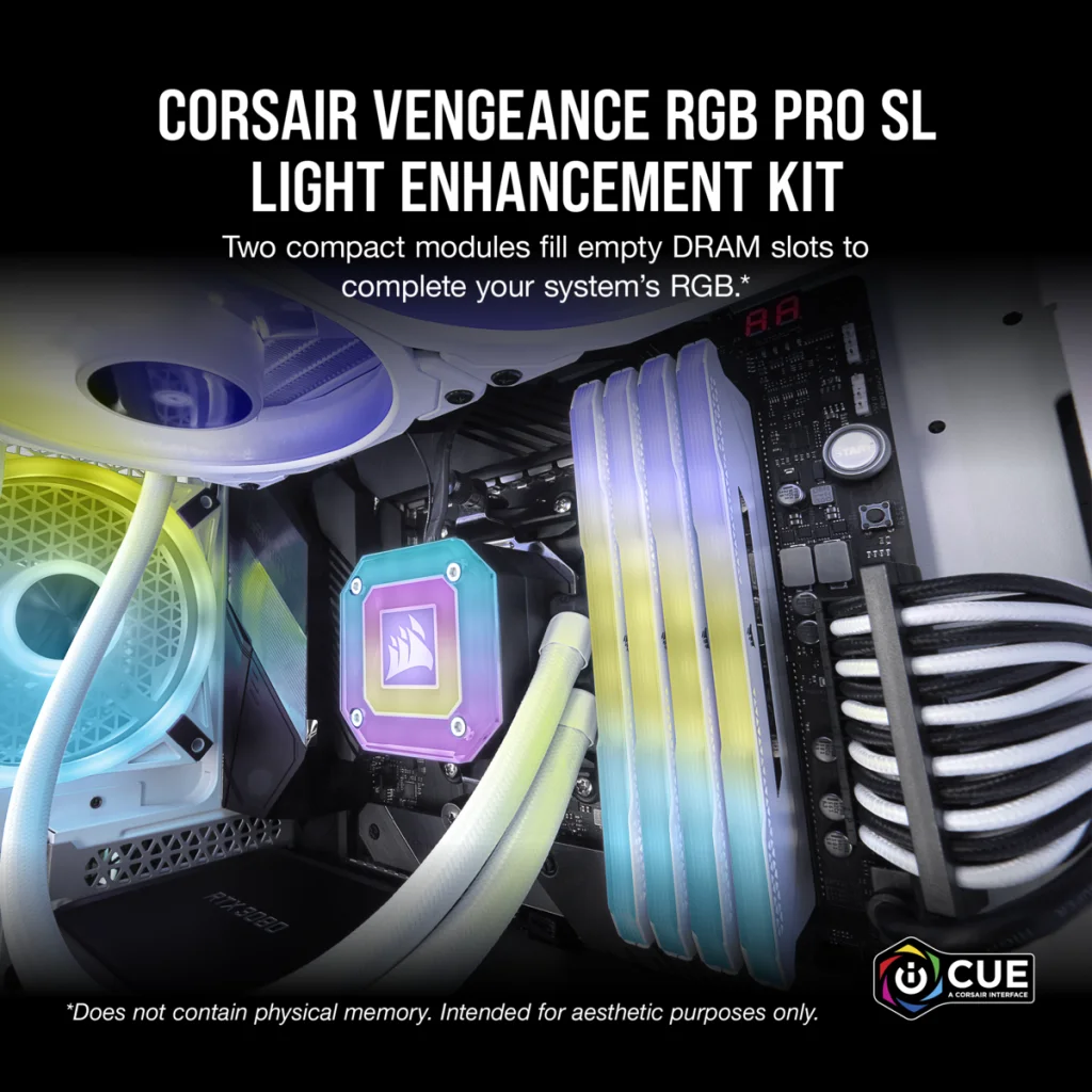 VENGEANCE RGB PRO SL Light Enhancement Kit — White