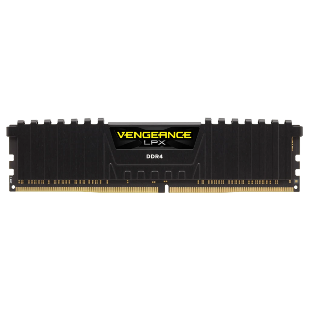 Corsair VENGEANCE LPX DDR4 16GB (2x8GB) 3200MHz CL16 Intel XMP 2.0 Computer  Memory - Black (CMK16GX4M2E3200C16)