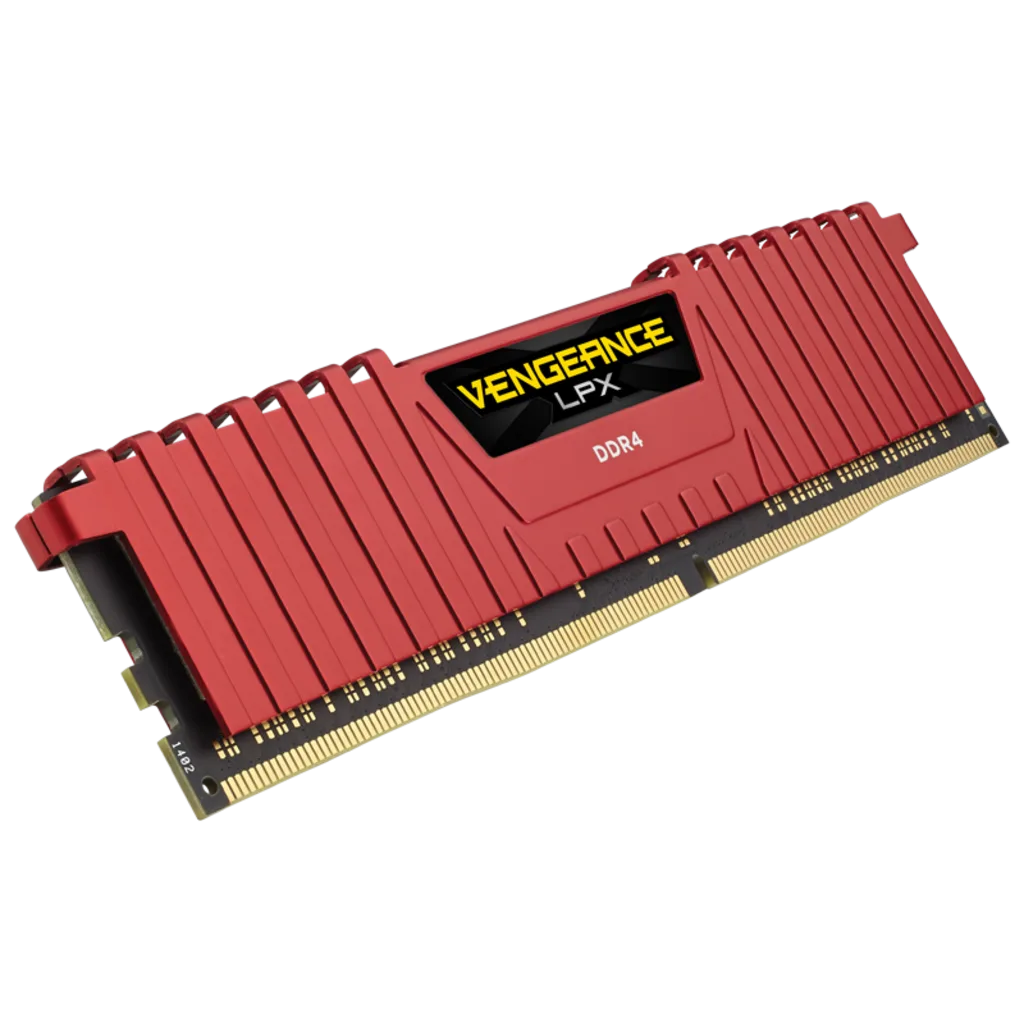VENGEANCE® LPX 16GB (2 x 8GB) DDR4 DRAM 3200MHz C16 Memory Kit - Red