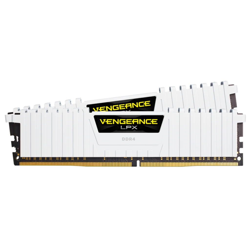 VENGEANCE® LPX 16GB (2 x 8GB) DDR4 DRAM 3200MHz C16 Memory Kit – White