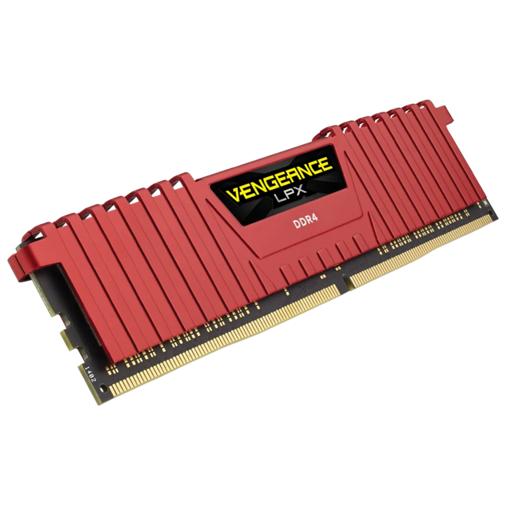 VENGEANCE® LPX 16GB (2 x 8GB) DDR4 DRAM 3200MHz C16 Memory Kit – Red