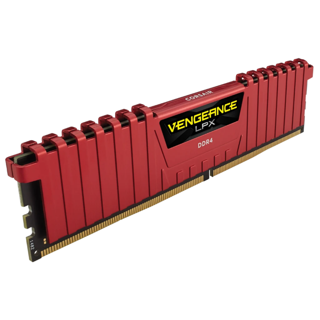 VENGEANCE® LPX 16GB (2 x 8GB) DDR4 DRAM 3200MHz C16 Memory Kit – Red