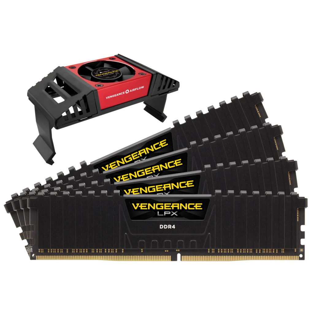 VENGEANCE® LPX 16GB (4 x 4GB) DDR4 DRAM 3600MHz C18 Memory Kit - Black