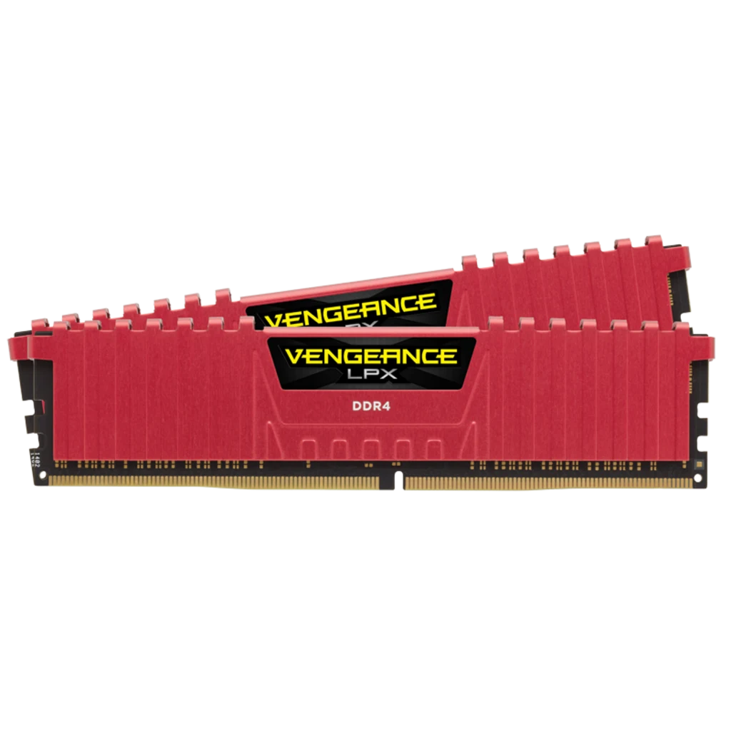 VENGEANCE® LPX 32GB (2 x 16GB) DDR4 DRAM 2666MHz C16 Memory Kit - Red