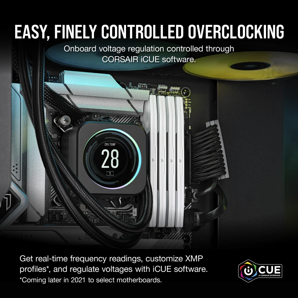 CORSAIR DDR5-6600MHz White 48GB×2
