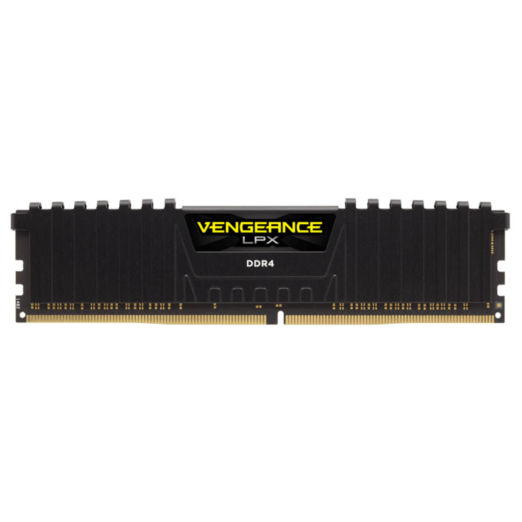 メモリー CORSAIR VENGEANCE LPX DDR4 64GB 2666MHz VENGEANCE® LPX 64GB (8 x 8GB) DDR4 DRAM 4000MHz C19 Memory Kit - Black