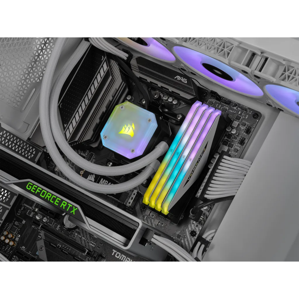 商品画像：VENGEANCE® RGB RT 16GB (2 x 8GB) DDR4 DRAM 3200MHz C16 2