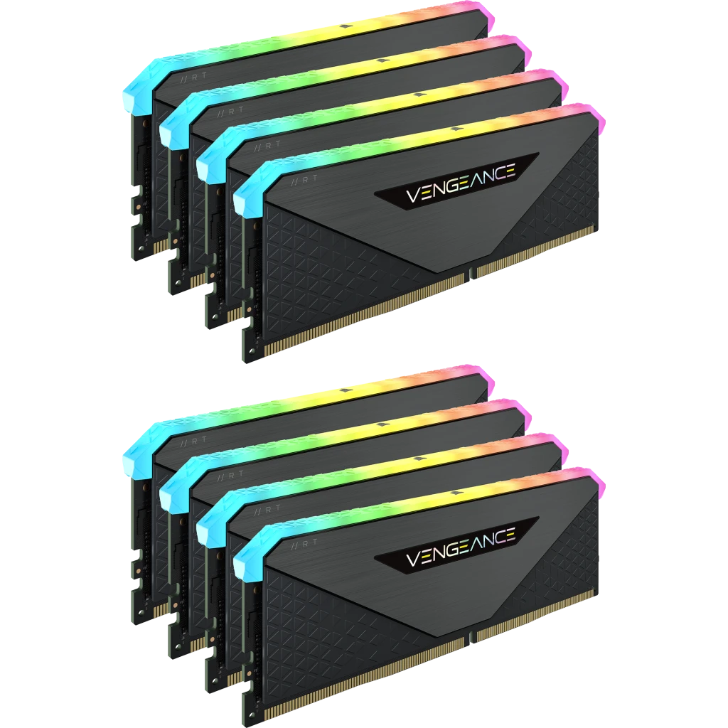 新品　DDR4 32GB メモリー RGB 3200MHz VENGEANCE® RGB RT 256GB (8 x 32GB) DDR4 DRAM 3200MHz C16
