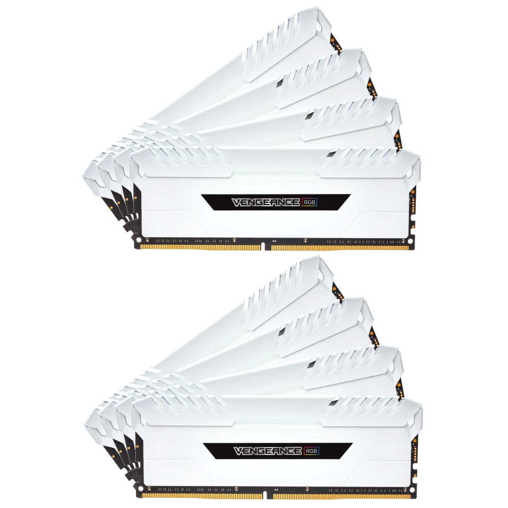 VENGEANCE® RGB 128GB (8 x 16GB) DDR4 DRAM 3000MHz C16 Memory