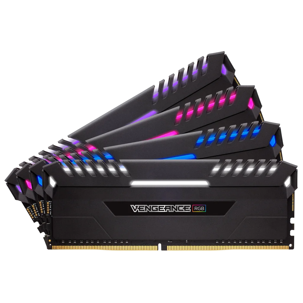 VENGEANCE® RGB 128GB (8 x 16GB) DDR4 DRAM 2933MHz C16 Memory Kit
