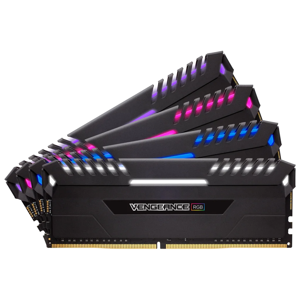 VENGEANCE® RGB 32GB (4 x 8GB) DDR4 DRAM 2666MHz C16 Memory Kit