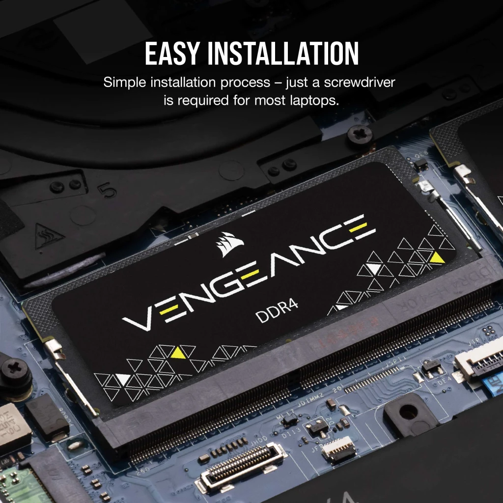 VENGEANCE® Series 16GB (2 x 8GB) DDR4 SODIMM 2666MHz CL18 Memory Kit