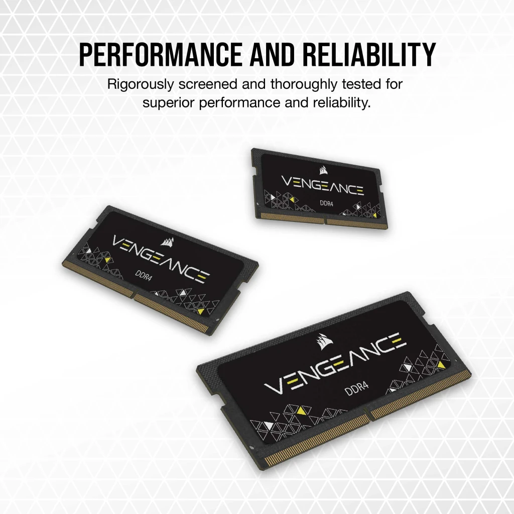 VENGEANCE® Series 32GB (1 x 32GB) DDR4 SODIMM 3200MHz CL22