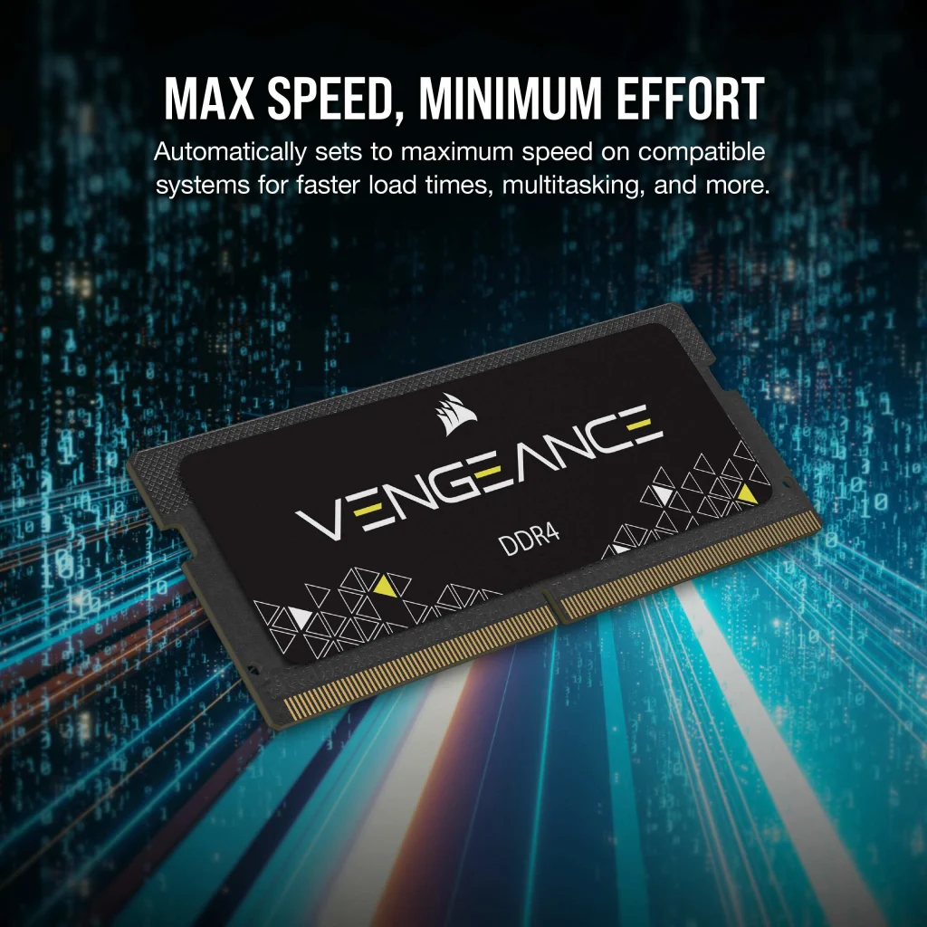 VENGEANCE® Series 32GB (2 x 16GB) DDR4 SODIMM 3000MHz CL18 Memory Kit