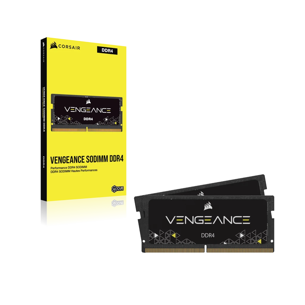 メモリー CORSAIR VENGEANCE SODIMM DDR4 16x2 32GB CORSAIR VENGEANCE SODIMM 32GB (2x16GB) DDR4 3000 C16 Laptop Memory