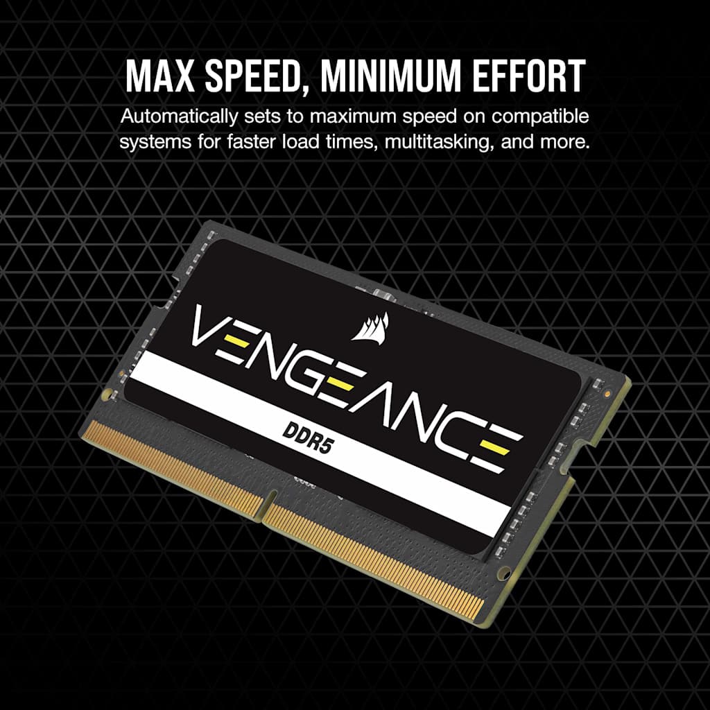 VENGEANCE DDR5 SODIMM 32GB (2x16GB) DDR5 5600MT/s (PC5-44800