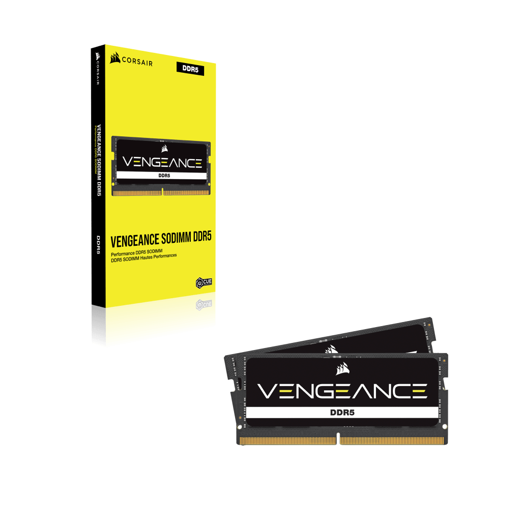 VENGEANCE DDR5 SODIMM 64GB (2x32GB) DDR5 4800 (PC5-38400) C40 1.1V